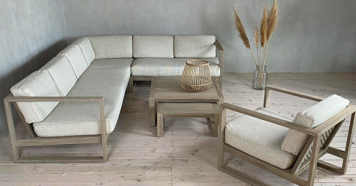 Wohnlust Sofa 3-Sitzer - Teak