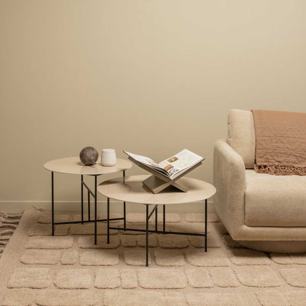 woood Beistelltisch Marmor Ø: 60
