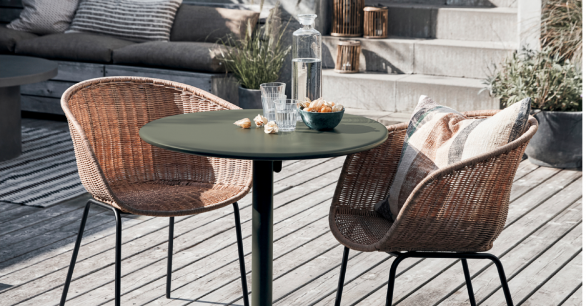House Doctor Tisch rund zum klappen HDHelo
