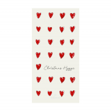 Serviette Herzen & Christmas Hygge