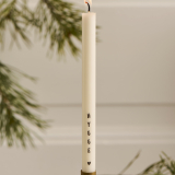Dünne hohe Kerze Hygge
