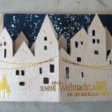 Winterlichtbrief Häuser