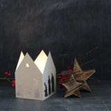 Winterlichtbrief Krippe